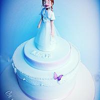 Communion cake and topper 