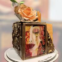 Golden Tears Art cake