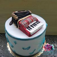 My accordion cake