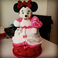 Minnie Mouse Doll Cake