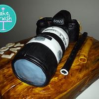 Sony Camera Cake!