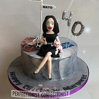Margaret - 40th Birthday Cake 