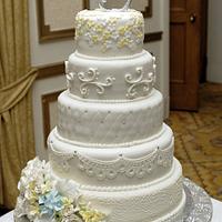 The Sugar Nursery's Summertime Wedding cake