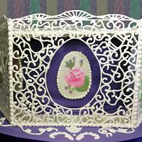 A Filigree Easter - A Painted Easter Collaboration Cake