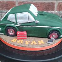3D Scimitar Car cake