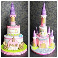 Princess Castle Cake