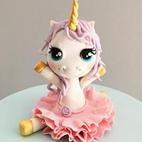 Unicorn Ballerina Cake