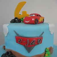 Cars B-day cake