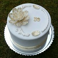 70 Birthday cake
