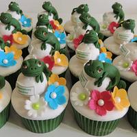Chameleon Cupcakes