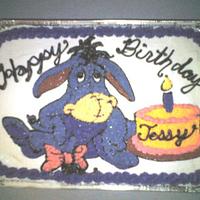 Birthday cake for Jessy