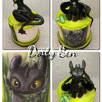 Toothless cake