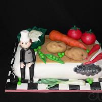 Cake - Chef and food
