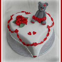 Valentine Days Cake