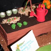 Garden Themed Cake