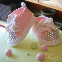 Converse baby bling:)