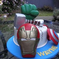 Avengers cake