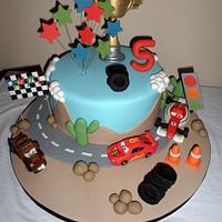 Disney 'Cars 2' Birthday Cake