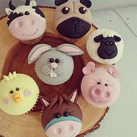Cute animal cupcakes Cute animal cupcakes