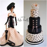 Wedding Cakes Inspired by Fashion