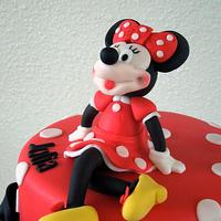 Minnie Mouse...Isn't she cute?!