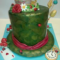 Mad Hatter Tea Party cake