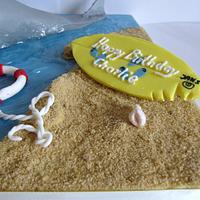 The Great White Sharky Cake