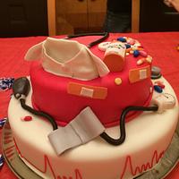 Nurse Grad Cake 