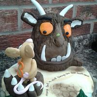 The Gruffalo cake - 'A mouse took a stroll through the deep dark wood'
