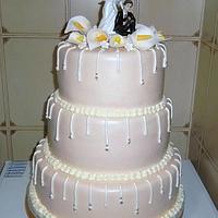 my first wedding cake......