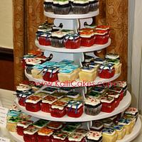 Minecraft Cupcakes & Cake