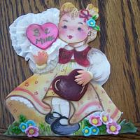 Victorian Valentine Cake