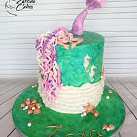 Mermaid cake Mermaid cake
