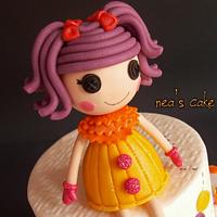 Lalaloopsy cake..... for my little daughter !