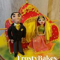 Indian wedding cake
