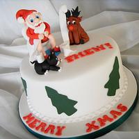 'Just In Time' Christmas Cake