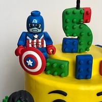 Superhéroes Lego