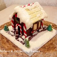 Chocolate Christmas house