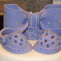 Baby Crocs with Bling!!