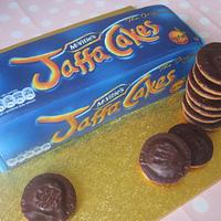 A Box of Jaffa Cakes cake