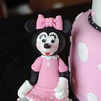 Minnie Mouse Two Tier