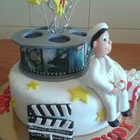 Cinema, baker cake