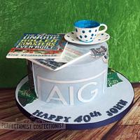 John - 40th Birthday Cake