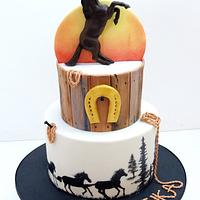 Cake for horse lovers