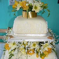 Mam & Dad's Golden wedding cake