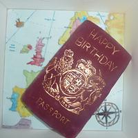 Passport cake