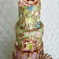 Marie Antoinette Wedding Cake