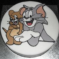 tom and jerry birthday cake