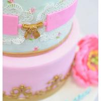Shabby Chic Princess cake
