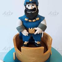 Clash Royale cake by Arty cakes 